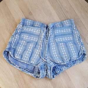 Ecote/Urban Outfitters Blue Cotton Shorts